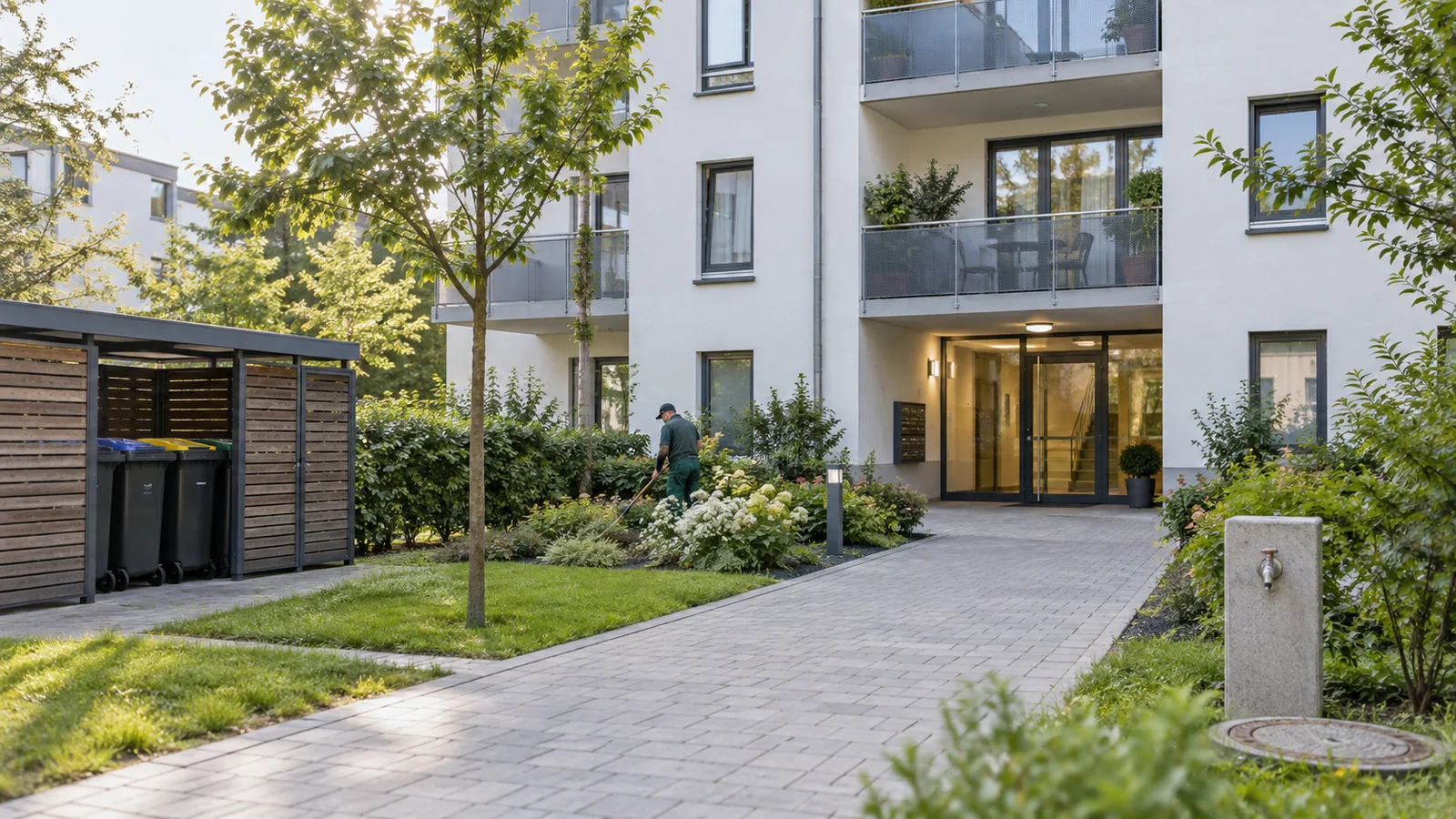 Mehrfamilienhaus mit laufenden Leistungen rund um Gebäude und Grundstück